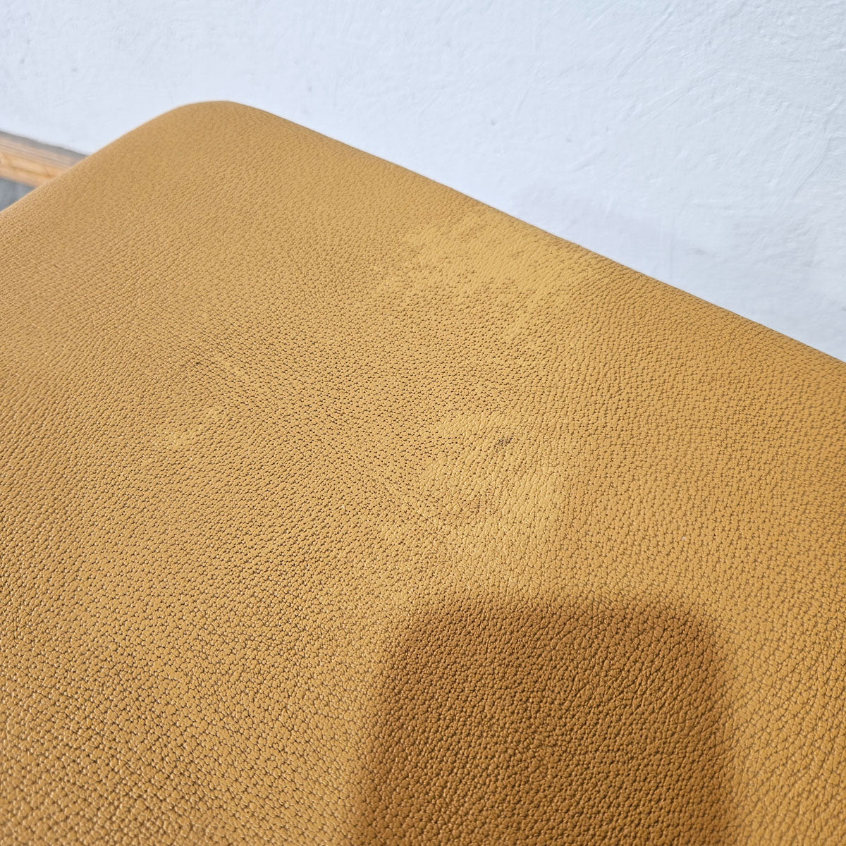 Dr. Wolff Abdominal-Trainer 335, Bauchbank mit Fußstütze, Rahmenfarbe Silber, Polsterfarbe Orange, gebraucht - überholter Zustand