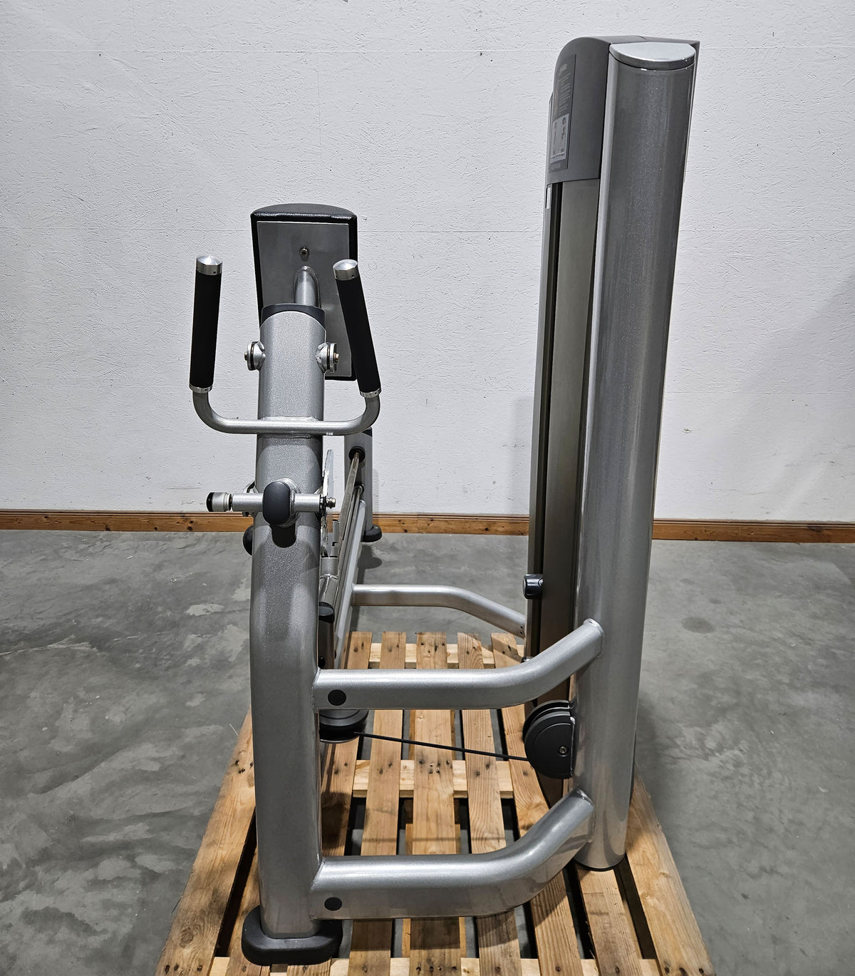 Life Fitness Set 19 Kraftgeräte, Signature und Pro2 Serie, Rahmen Silber, Polster Schwarz, gebraucht - überholter Zustand