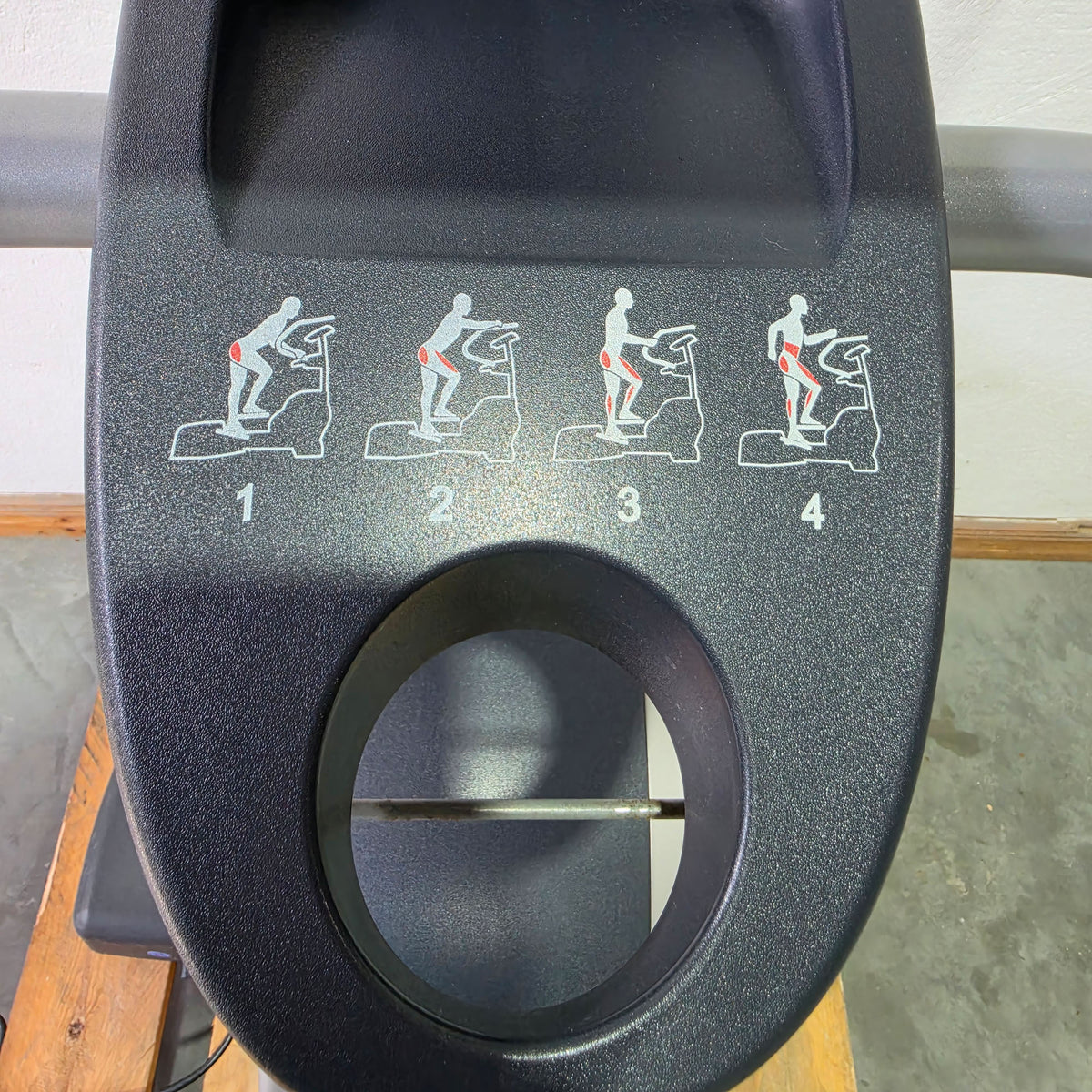 Technogym Wave Excite Line 700 Stepper - Inliner - Ski Elliptical, LED Display, used - refurbished condition