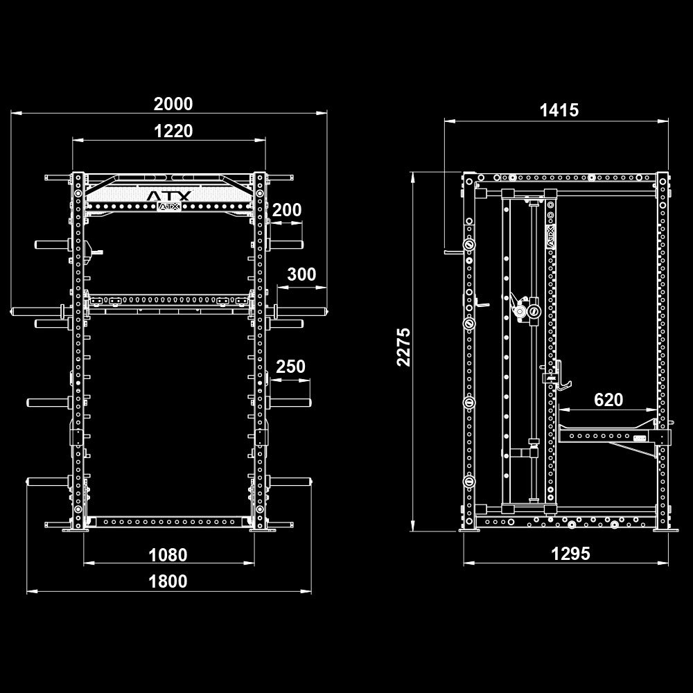 ATX Mobile Multipress - Power Smith Rack