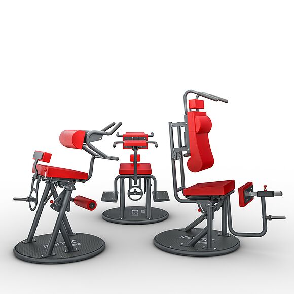 Itensic Circle - Set of 3 medical strength training devices - Effect Trio, manufacturer Proxomed, medical approval MPG, used - refurbished condition