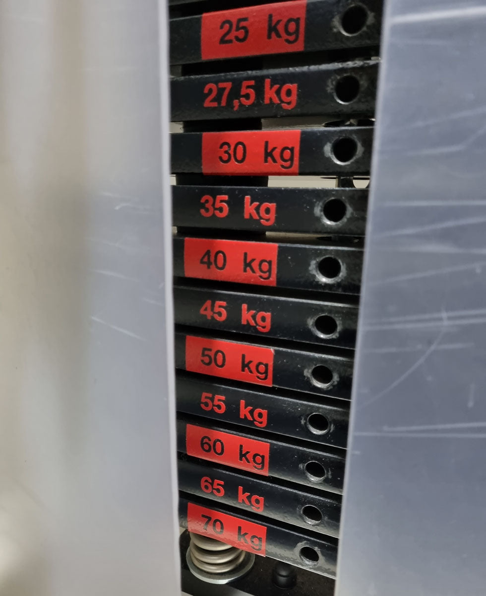 Pego Sport NordicLine hip pendulum, Multi Total Hip, kick machine, hip machine, MPG, frame color white, used - refurbished condition