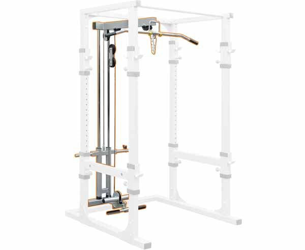 Impulse Fitness IF-PCL Lat Anbau für Power Cage