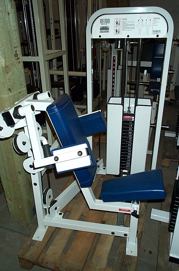 Paramount Seithebe / Schultermaschien, Weiß, gebraucht