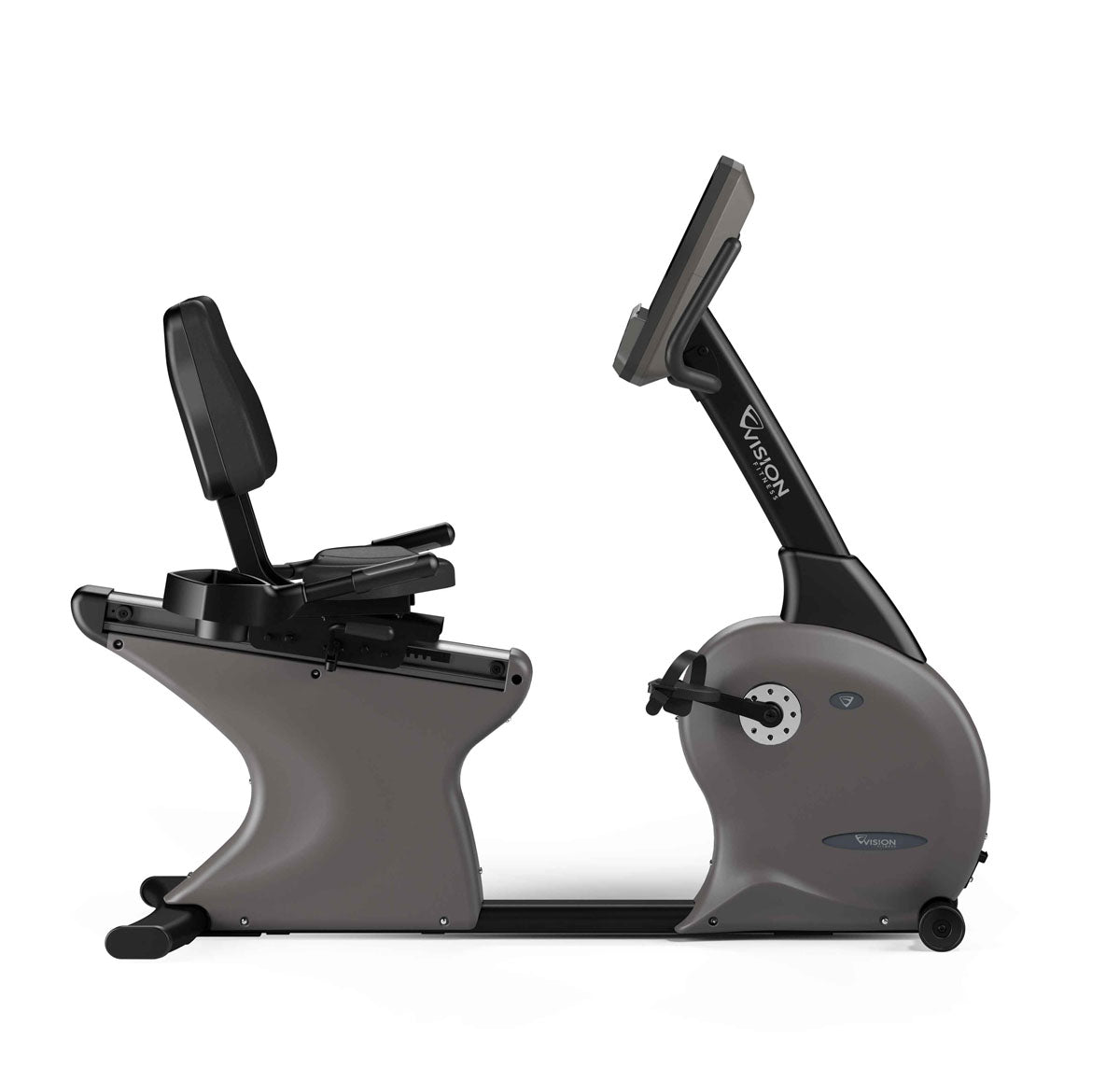 Vision R600E recumbent bike, semi-recumbent ergometer