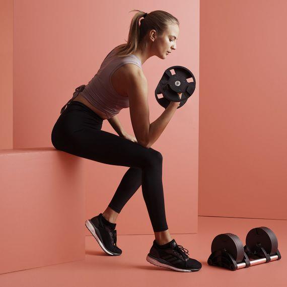Danksport compact dumbbells with system from 2 - 20 kg