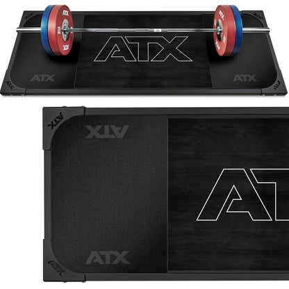 ATX Deadlift Platform mit ATX Outline-Logo - Schwarz