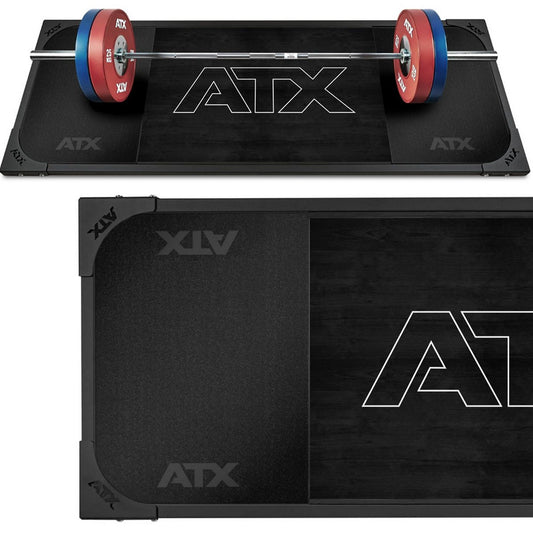 ATX Deadlift Platform mit ATX Outline-Logo - Schwarz