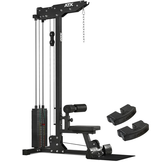 ATX Lat Machine 750 - Latzuggerät mit 115kg / 117,5kg Steckgewichten