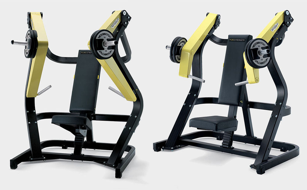 TechnoGym Pure Strength Set, 7 Plate loaded Kraftgeräte, inkl. Hantelscheiben, gebraucht - geprüfter Zustand