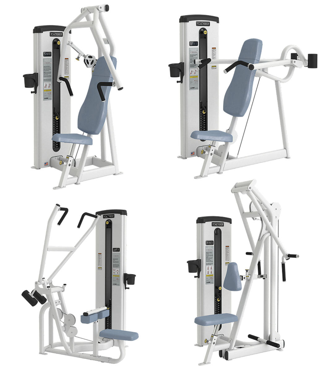Cybex VR1 Set mit 11 Kraftgeräten, moderne Fitnessgeräte aus Showroom, Ausstellungsgeräte - sehr guter Zustand