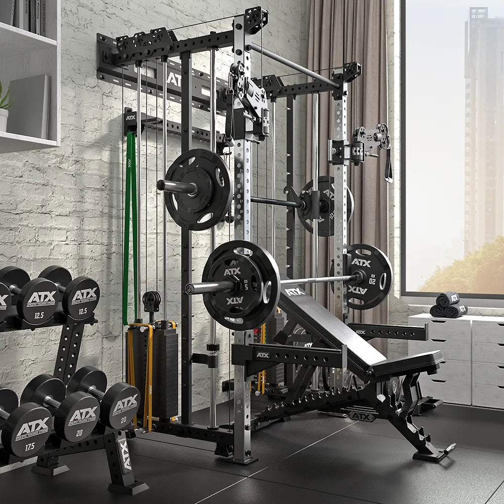 ATX Rack-Zugstation mit Multipresse zur Wandbefestigung