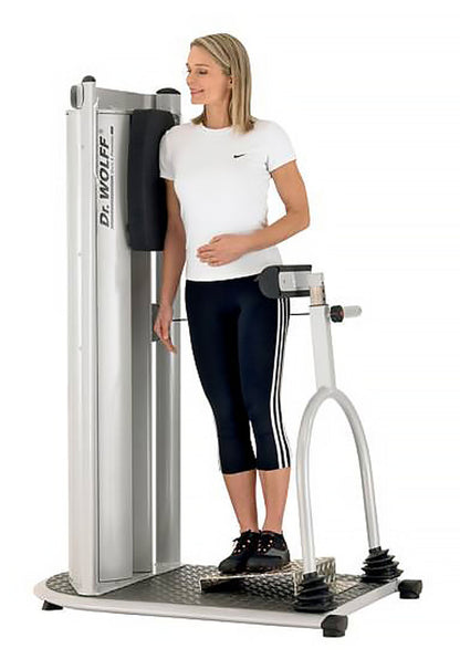Dr. Wolff Lateral-Shifting 936, laterale Rumpfmuskulatur, Farbe Silber, gebraucht - überholter Zustand