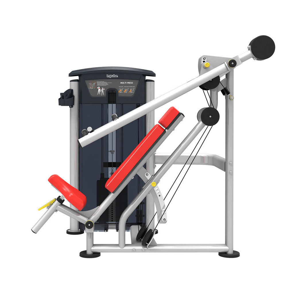 Impulse Fitness Bench Press, Incline Bench Press, Shoulder Press, 3 in 1 Combination Machine, IT9529, Multi Press, 90kg Weight Block