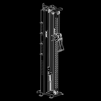 ATX Cable Pulley Station PRO 4000 - for wall mounting