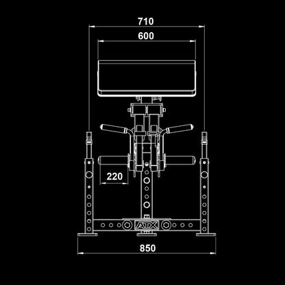 ATX Bicep Blaster - Bicep Curl Machine BBM-700