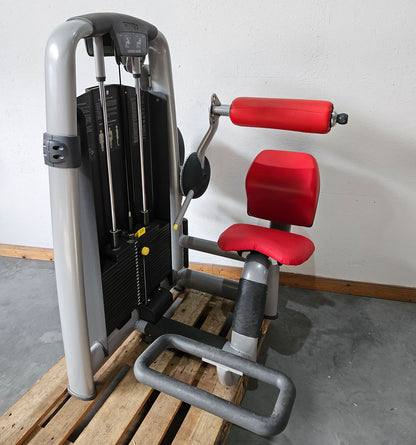 TechnoGym 18 Kraftgeräte im Set, Selection Line, Strength Machines with Stack Weight, Polster Rot, gebraucht - überholter Zustand