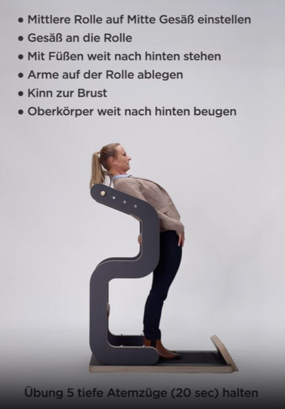 Five Konzept Business - Trainingsgerät zum dehnen und mobilisieren im Büro Office, gebraucht - geprüfter Zustand