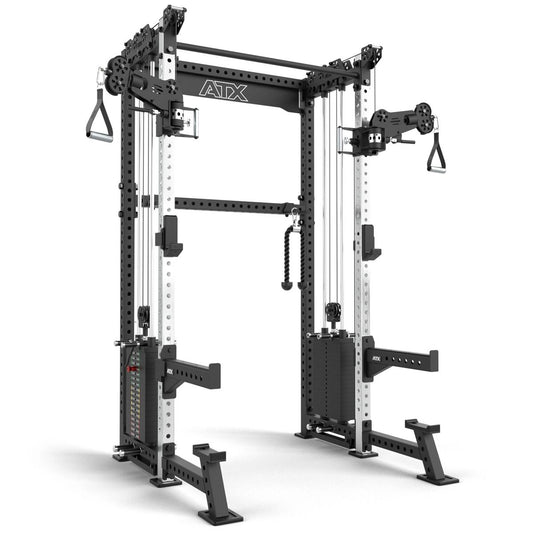 ATX Cable Half Rack mit 2 x 90 kg Steckgewichten