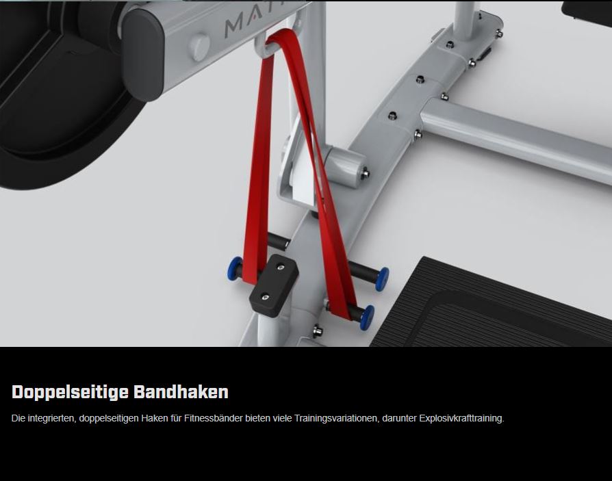Matrix Magnum Glute Trainer MG-PL78, Hip Thrust Maschine, Gluteusmaschine, Pomaschine für Gesäßtraining, Rahmenfarbe Schwarz, gebraucht - überholter Zustand