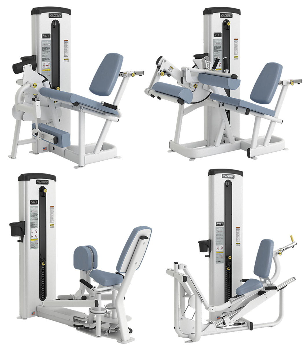 Cybex VR1 Set mit 11 Kraftgeräten, moderne Fitnessgeräte aus Showroom, Ausstellungsgeräte - sehr guter Zustand
