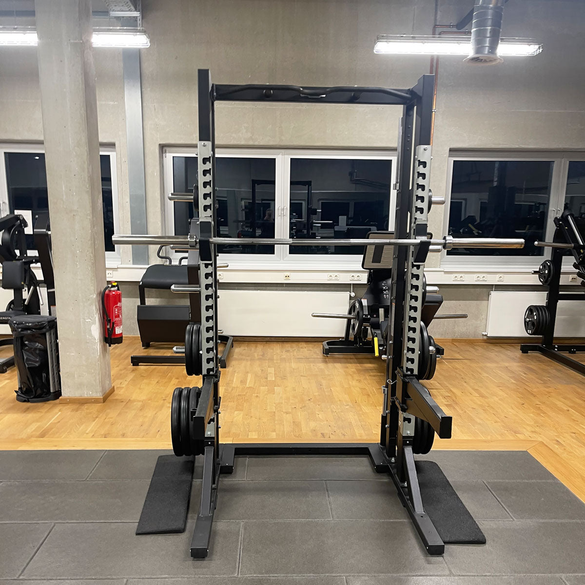 Technogym Olympic Half Rack, Ähnlich Power Rack bzw Cage, Pure Strength Serie, gebraucht - überholter Zustand