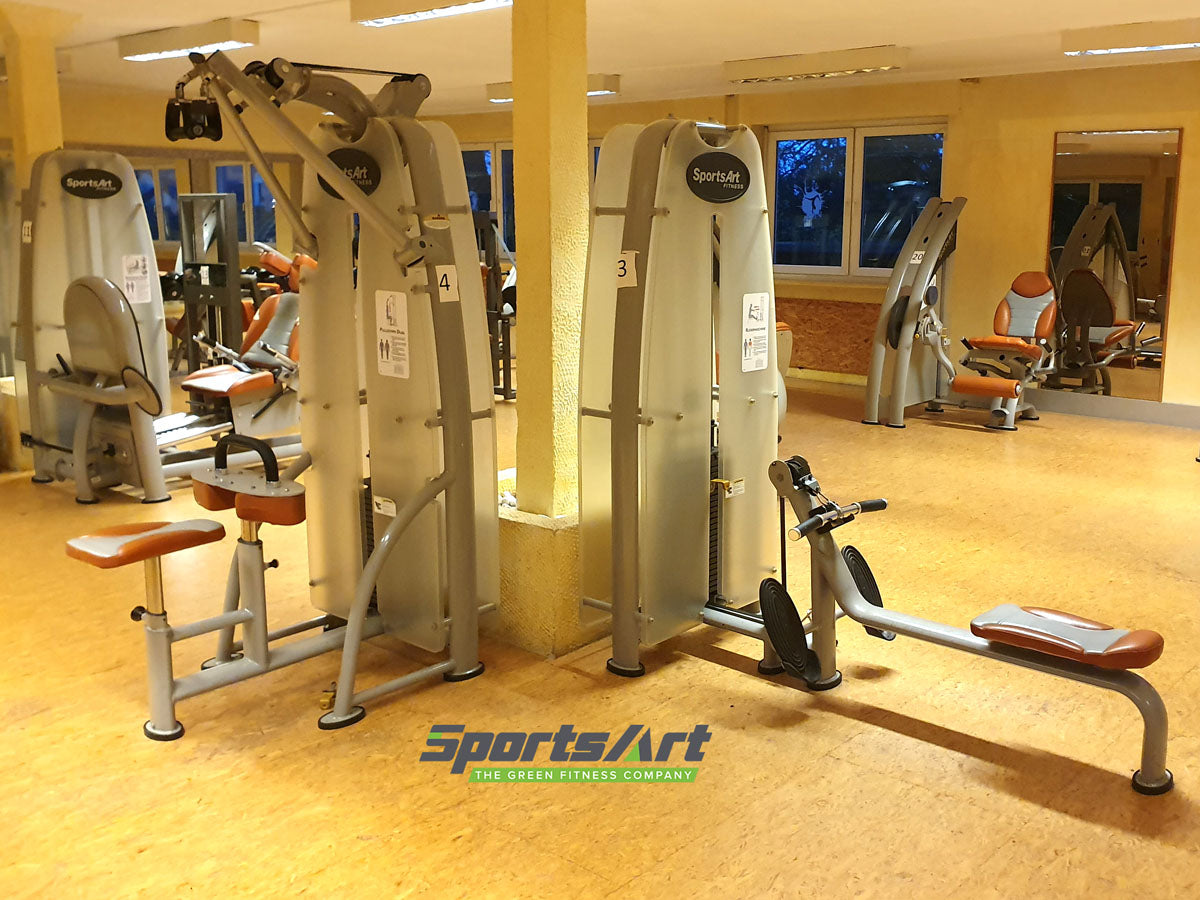 SportsArt strength training equipment - 20 strength training machines in a set, Status Series, used, refurbished