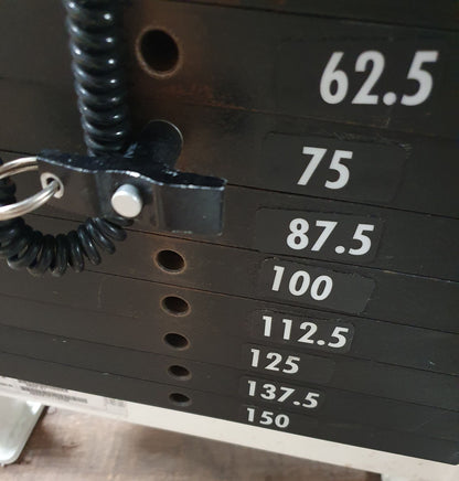 Cybex Bizepsmaschine, Arm Curl, Rahmen Weiß, Polster Schwarz, gebraucht - überholter Zustand