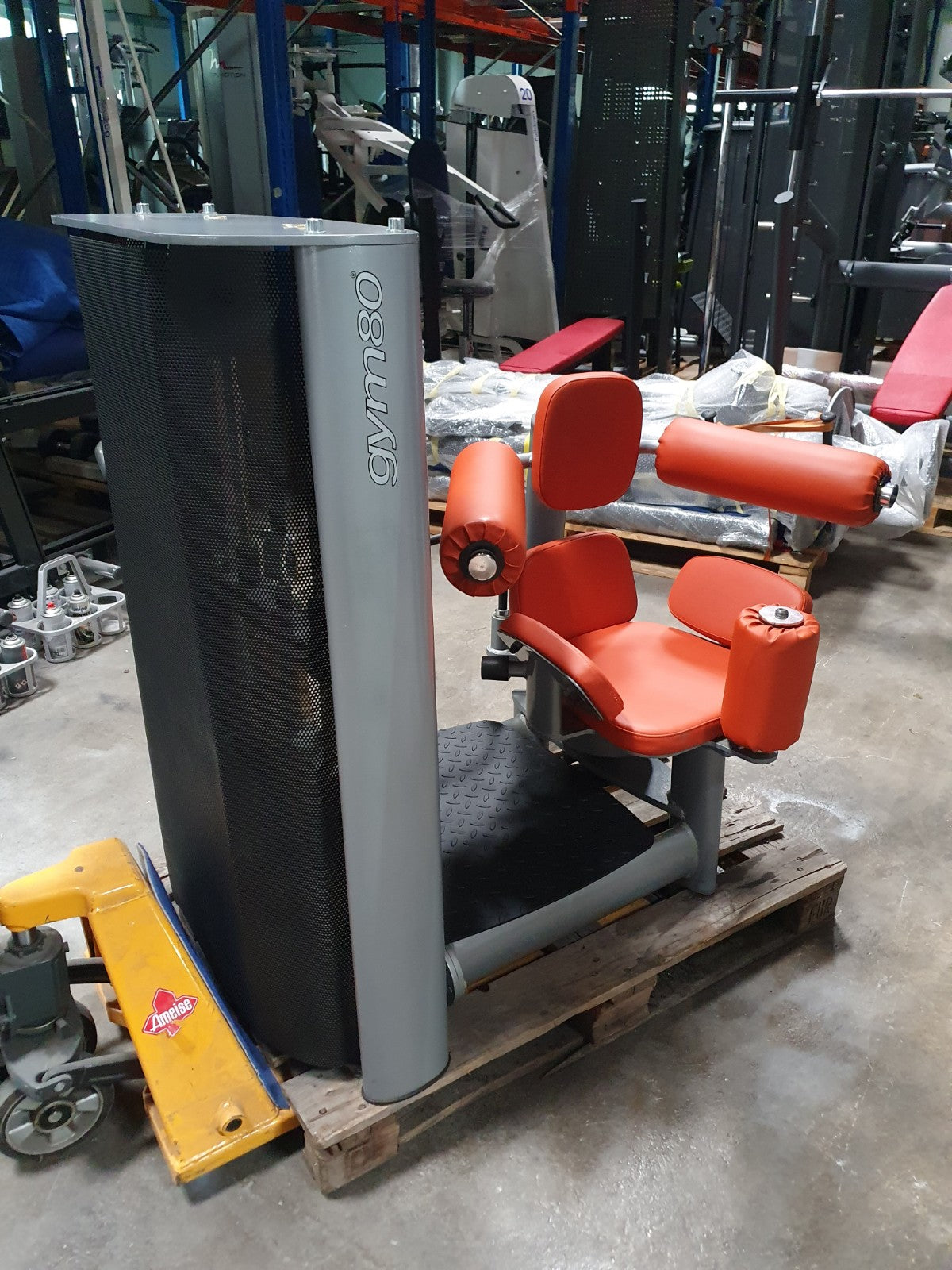 Gym80 Sygnum Einzelgeräte z.B. Kabelzug, Beinstrecker, Latzug, Brustpresse, Gluteus, Seilzug, Drückerbank, Bänke verstellbar Basic, Rückenstrecker etc, gebraucht