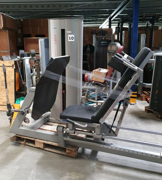 Sanimed Funktionsstemme, verstellbare Beinpresse 150kg, MPG, Pego Sport, gebraucht - überholter Zustand