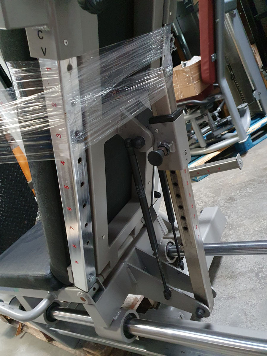 Sanimed Funktionsstemme, verstellbare Beinpresse 150kg, MPG, Pego Sport, gebraucht - überholter Zustand