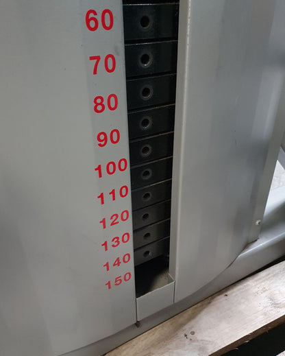 Sanimed Funktionsstemme, verstellbare Beinpresse 150kg, MPG, Pego Sport, gebraucht - überholter Zustand