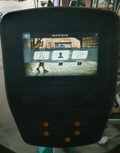 Matrix S3X Stepper, Touch Display mit Internet, TV, Netflix, Youtube etc, Rahmen Grau, gebrauchter - überholter Zustand