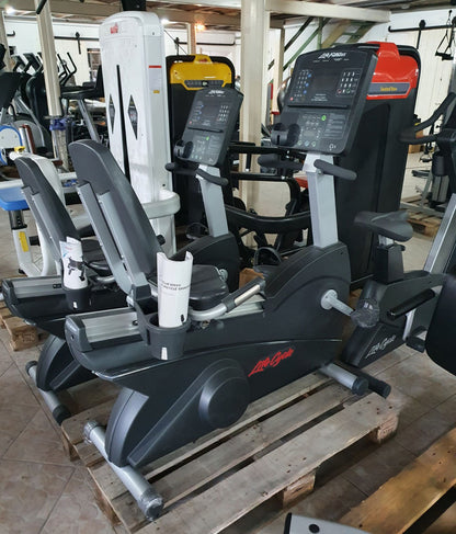 Life Fitness Recumbent, Liegeergometer, Integrity Serie, LED Konsole, gebraucht - überholter Zustand