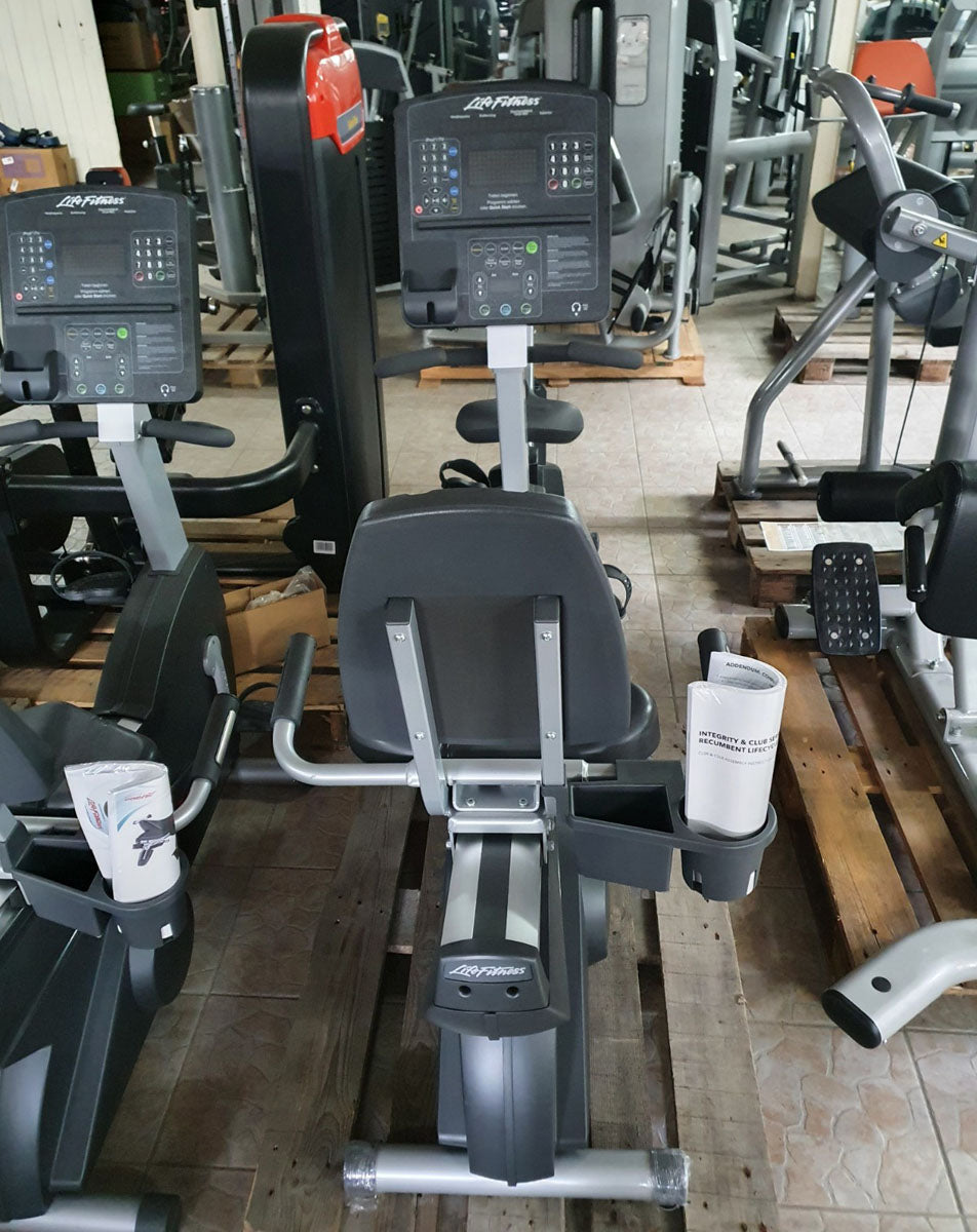 Life Fitness Recumbent, Liegeergometer, Integrity Serie, LED Konsole, gebraucht - überholter Zustand