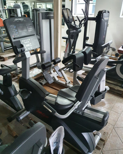 Life Fitness Recumbent, Liegeergometer, Integrity Serie, LED Konsole, gebraucht - überholter Zustand
