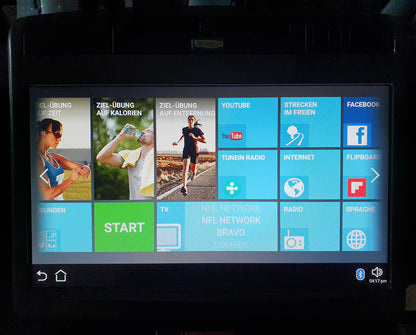 TechnoGym treadmill Excite Line Run Now 700, Unity Display with Internet, YouTube, Netflix, used - refurbished condition