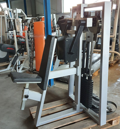 Seithebemaschine, Schultermaschine, Lateral Raise, Polster Schwarz, gebraucht