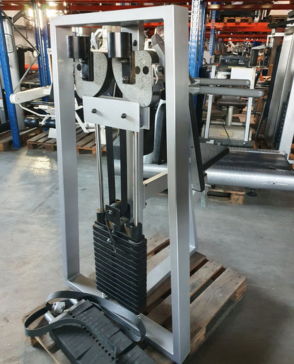 Seithebemaschine, Schultermaschine, Lateral Raise, Polster Schwarz, gebraucht