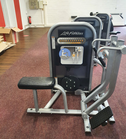 Life Fitness Circuit Series equipment circuit, 10 strength training machines in a set, used - refurbished condition