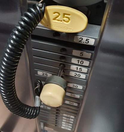 TechnoGym Low Row, Rudern, Latisolator, Selection Line - Neues Modell mit Plastikverkleidung, Polster Braun, gebraucht - überholter Zustand