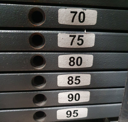 TechnoGym Low Row, Rudern, Latisolator, Selection Line - Neues Modell mit Plastikverkleidung, Polster Braun, gebraucht - überholter Zustand