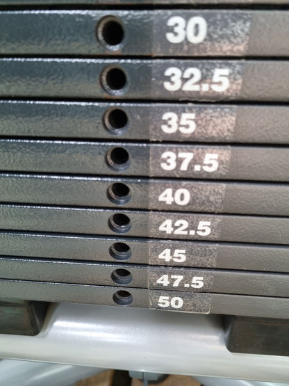TechnoGym Kabelzug, Cable Crossover, Seilzug von oben und unten, Rahmenfarbe Silber, gebraucht - überholter Zustand