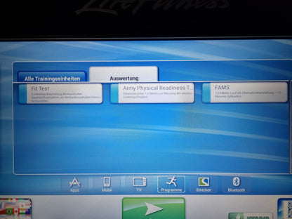 Life Fitness LiegeErgometer Lifecycle, Elevation Series, Recumbent, SE Konsole Touch, gebraucht - überholter Zustand