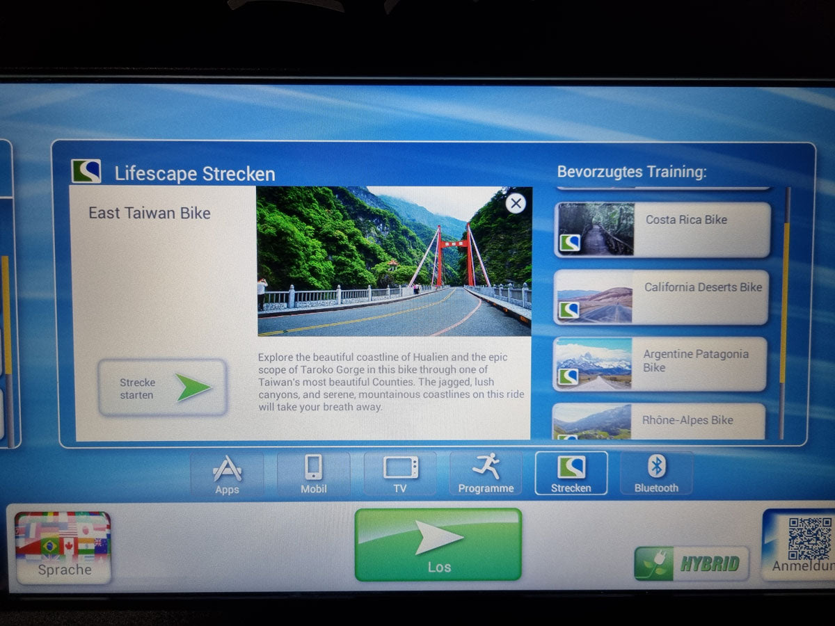 Life Fitness LiegeErgometer Lifecycle, Elevation Series, Recumbent, SE Konsole Touch, gebraucht - überholter Zustand