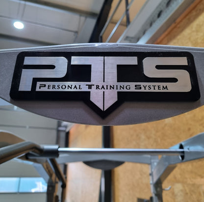 Hoist PTS 3D Multi-Press with Cable Crossover, Max Rack Smith Machine with Cable Crossover, Dual Adjustable Pulley DAP, Frame Color Silver, Used - Refurbished Condition