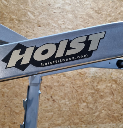 Hoist PTS 3D Multi-Press with Cable Crossover, Max Rack Smith Machine with Cable Crossover, Dual Adjustable Pulley DAP, Frame Color Silver, Used - Refurbished Condition