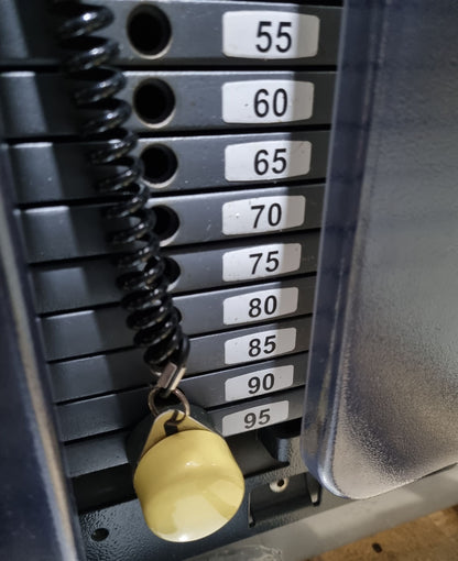 TechnoGym 10 Kraftgeräte im Set, Isocontrol Displays, Selection Line, Neue Version mit Plastikverkleidungen, gebraucht - überholter Zustand