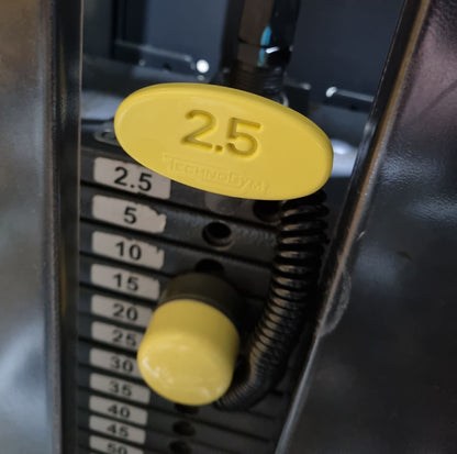 TechnoGym Upper Back, Rudern Row, Latisolator, Selection Line - Neues Modell mit Plastikverkleidung, Polster Braun, gebraucht - überholter Zustand