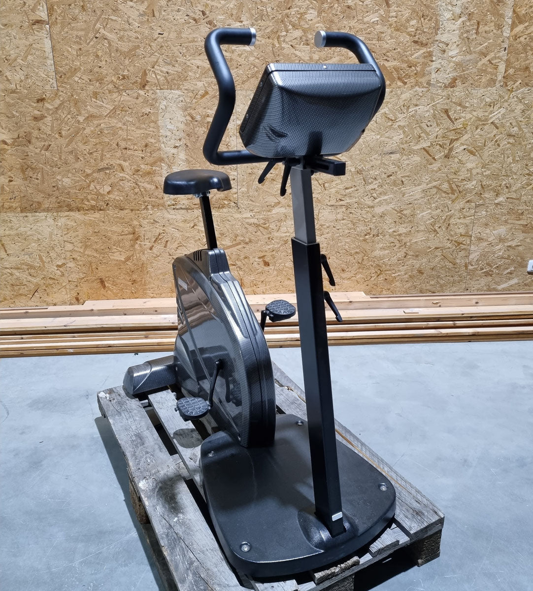 Milon Ergometer Reha mit tiefem Einstieg, Club Bike Carbon, Selten. gebraucht - überholter Zustand